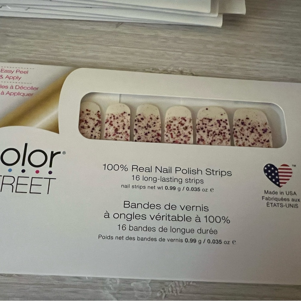 Color Street Cannes Fetti Nail Polish Strips